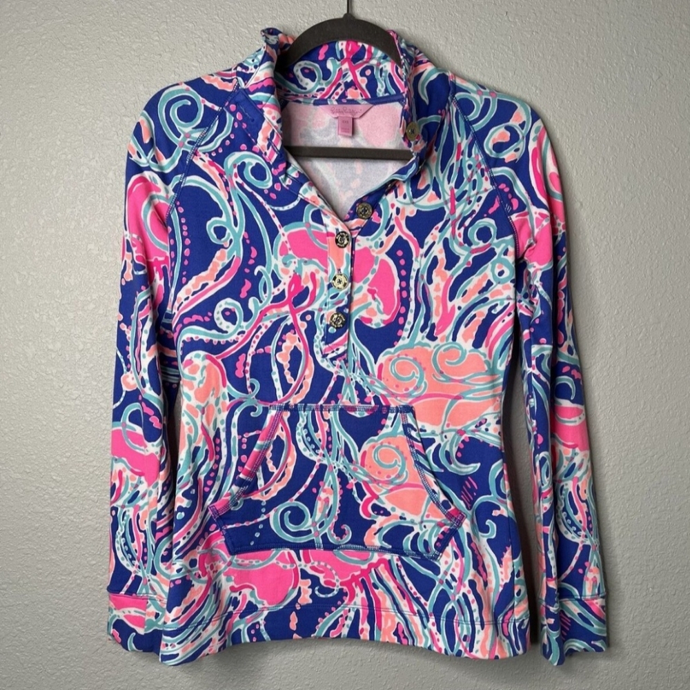 Lilly Pulitzer Vibrant Swirl Hoodie